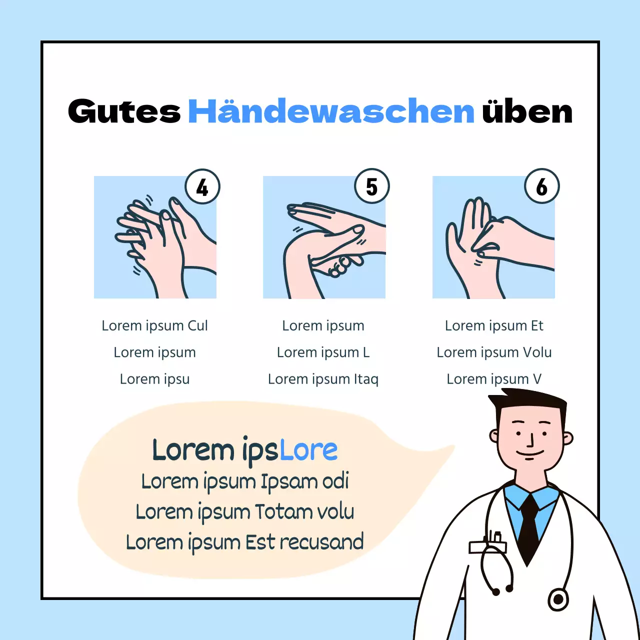 Saubere Hände CardNews