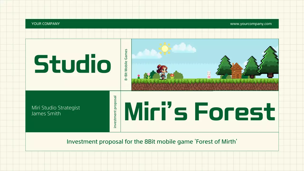 Green Retro Game Pitch Presentation