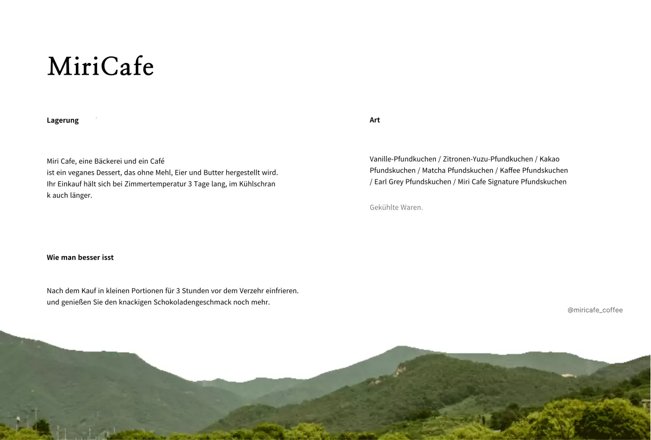 Einführung eines Cafés mit einem klaren, natürlichen Konzept