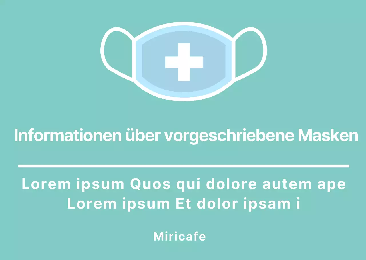 Acrylständer für mintfarbene Maske Montageanleitung