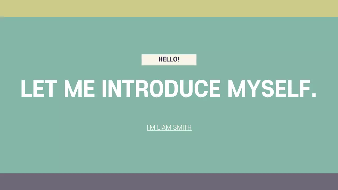 Introductory presentation