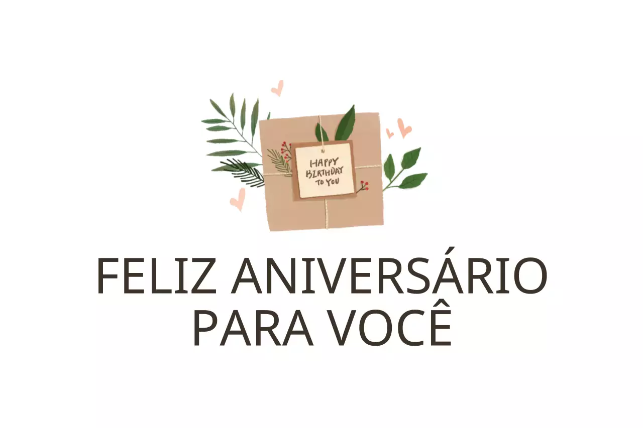 Feliz aniversário