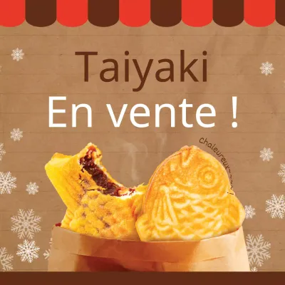 Promotion du concept d'étalage d'oden sur fond brun