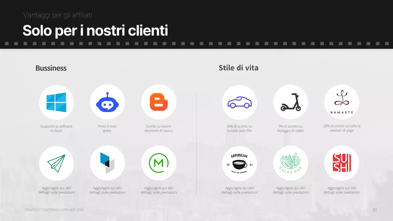 Proposta di ufficio condiviso dal concetto di film semplice e monotono