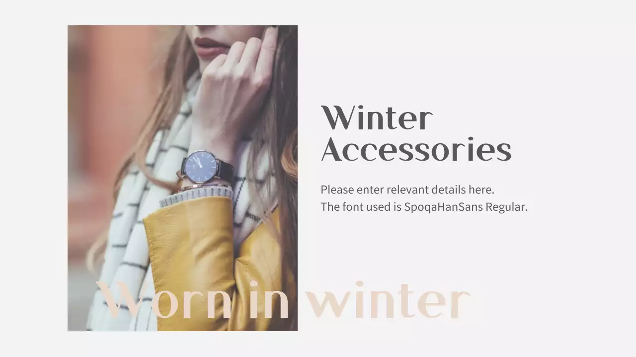 Design for school presentations