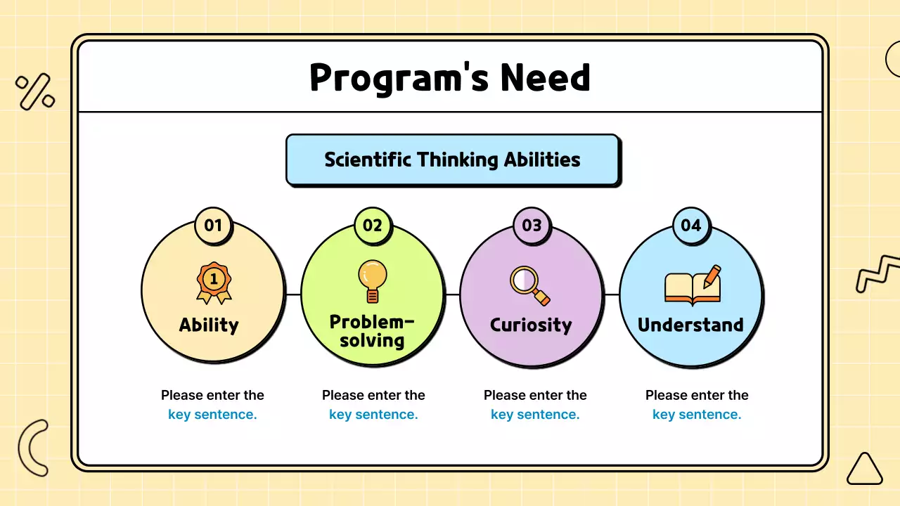 Đề xuất kế hoạch hoạt động lớp học minh họa khoa học đầy màu sắc và dễ thương