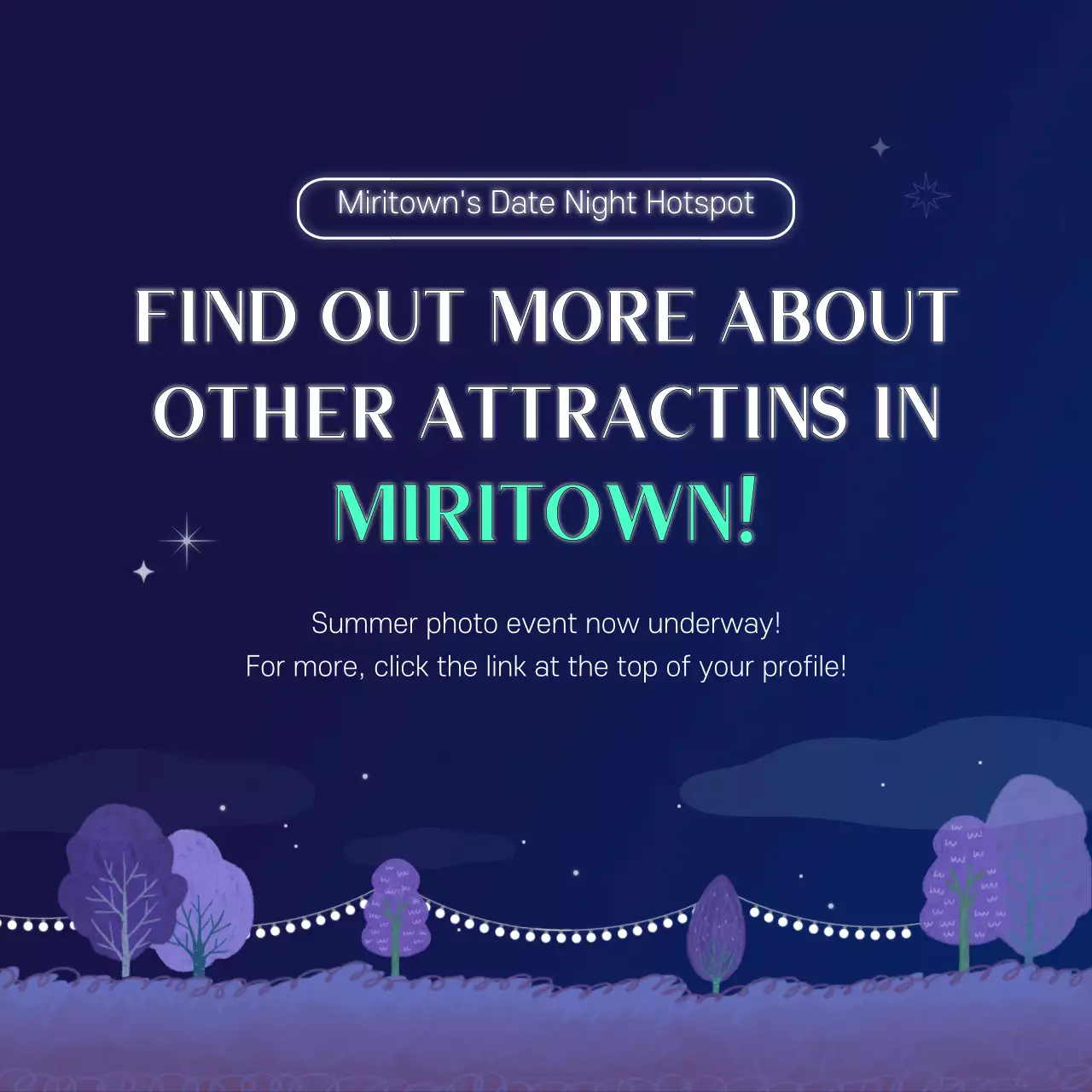 Blue Elegant Date Guide Instagram Carousel