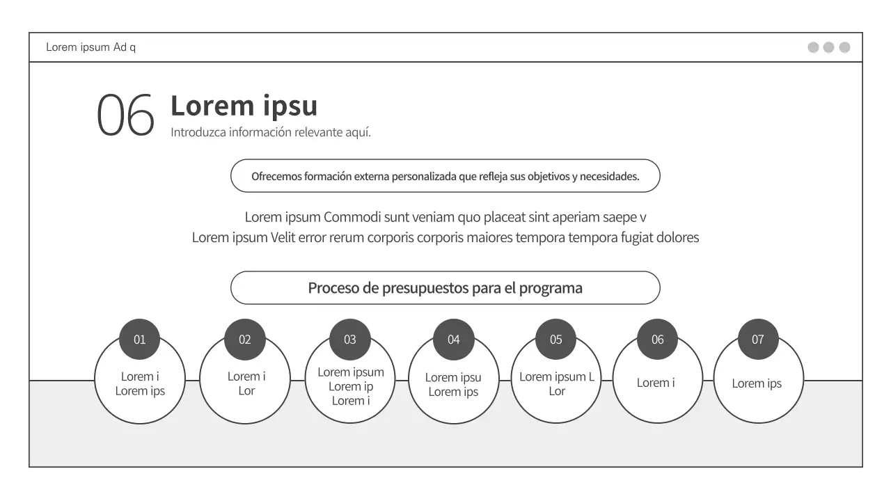 Propuesta de programa de formación a medida para empresas PPT by Grayton