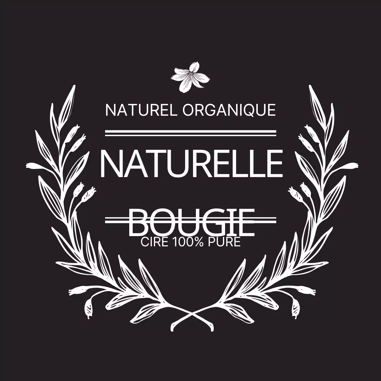BOUGIE NATURELLE