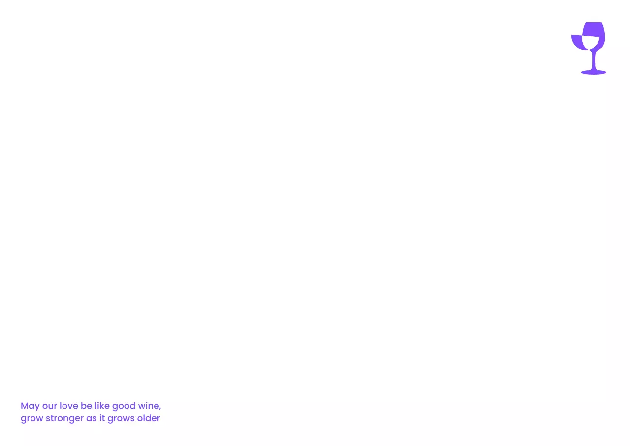 Design elegant stationery to promote your brand in a blue-violet hue