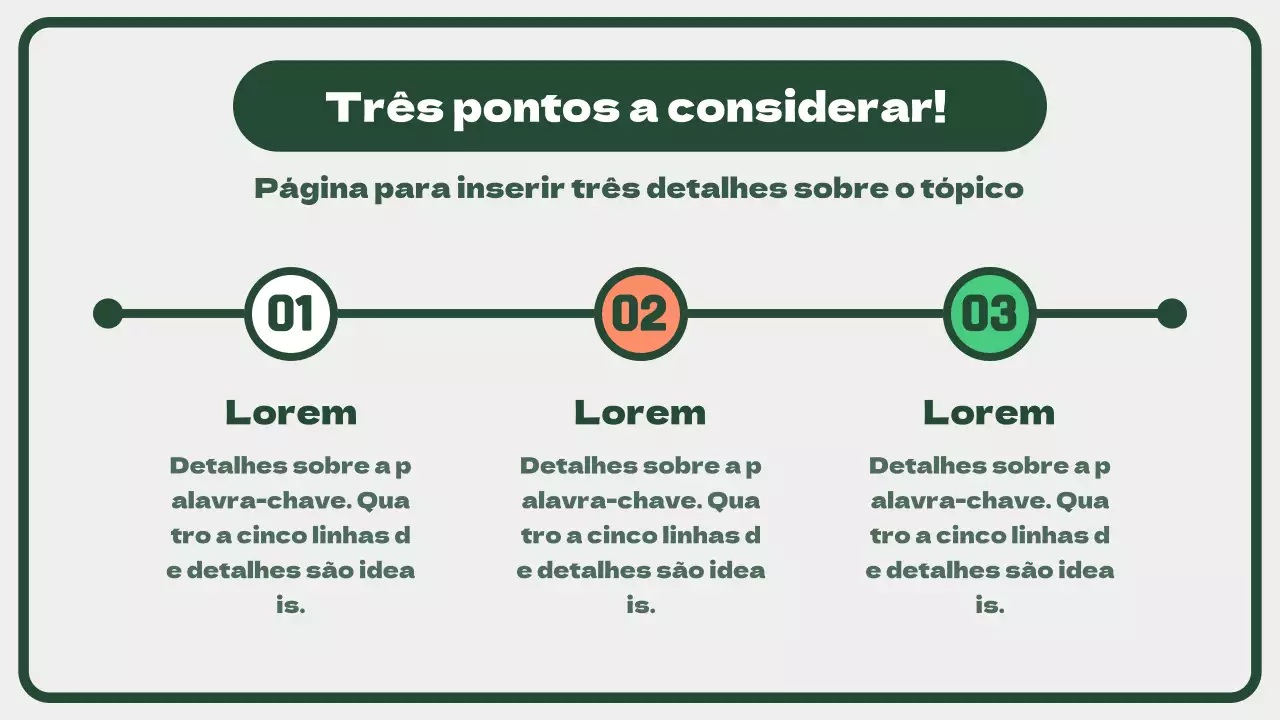 Infografia verde e gira sobre a LINHA DO TEMPO