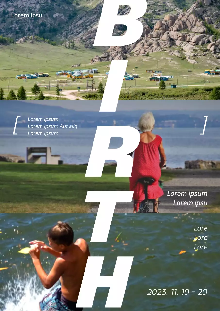 Promover las representaciones teatrales de otoño con un concepto emocional