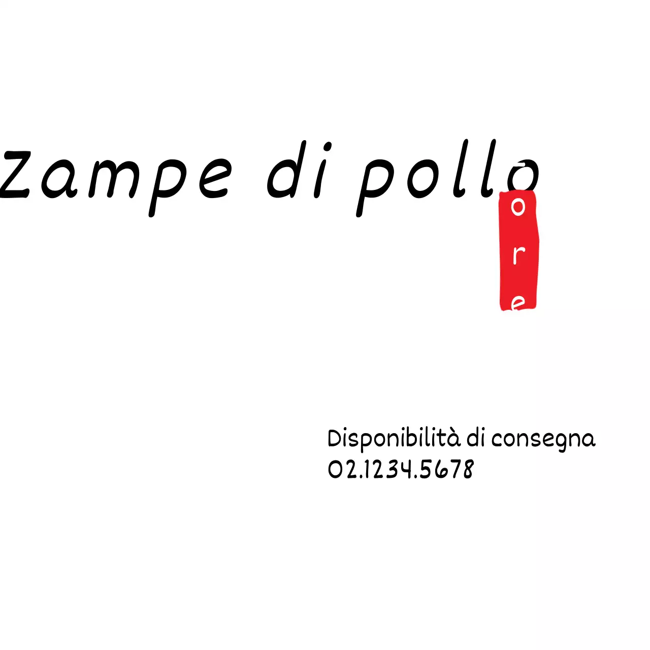 Zampe di pollo