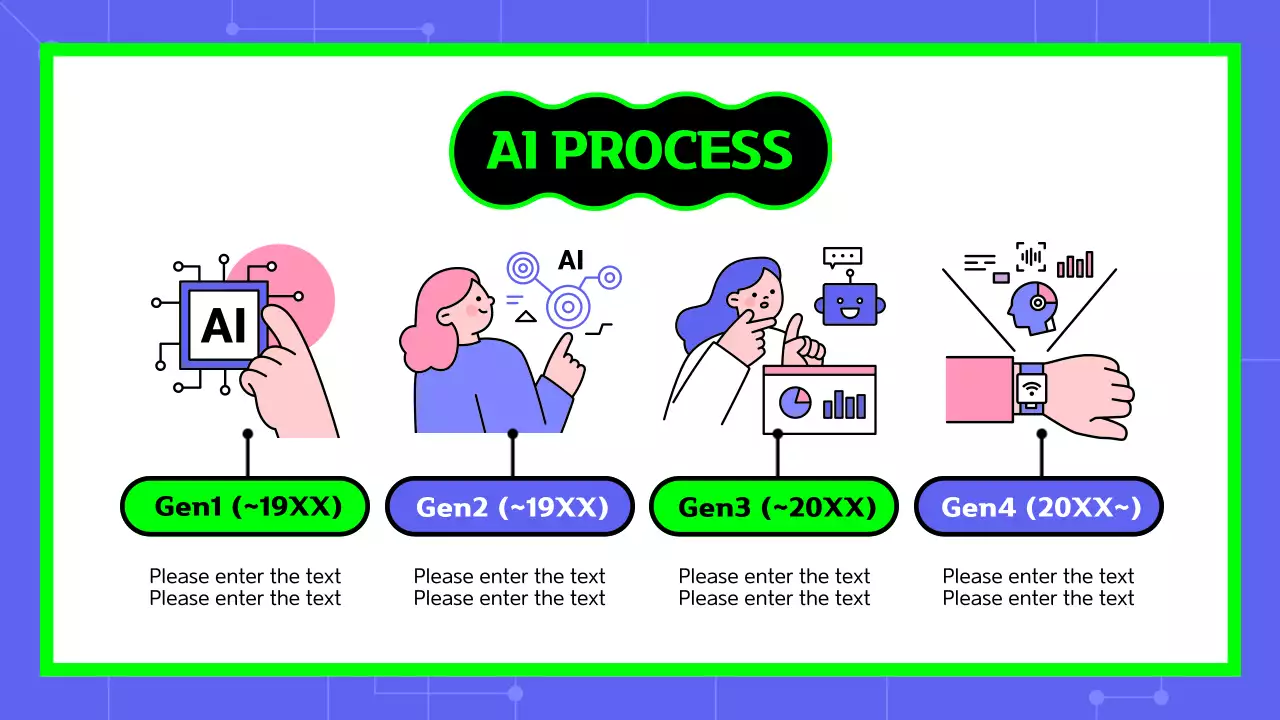 Green Minimal Ai 코스 프레젠테이션