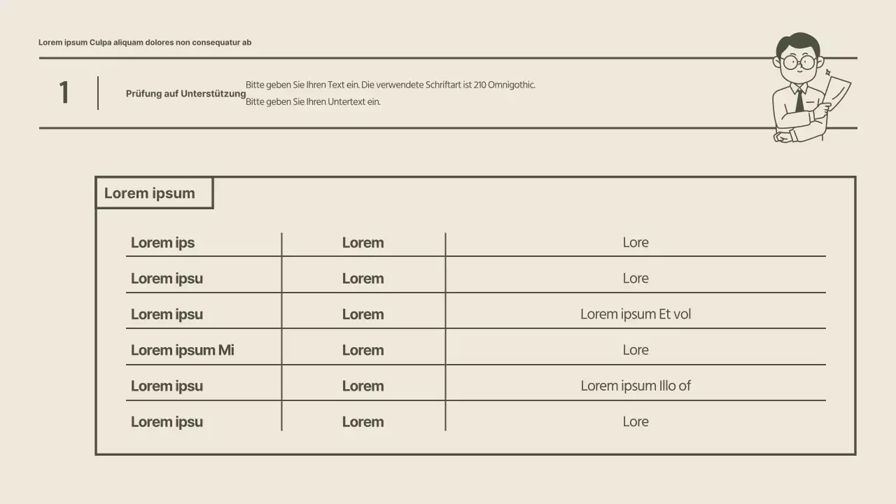 Eine reguläre Studentenratssitzung in Khaki und einem sauberen Look