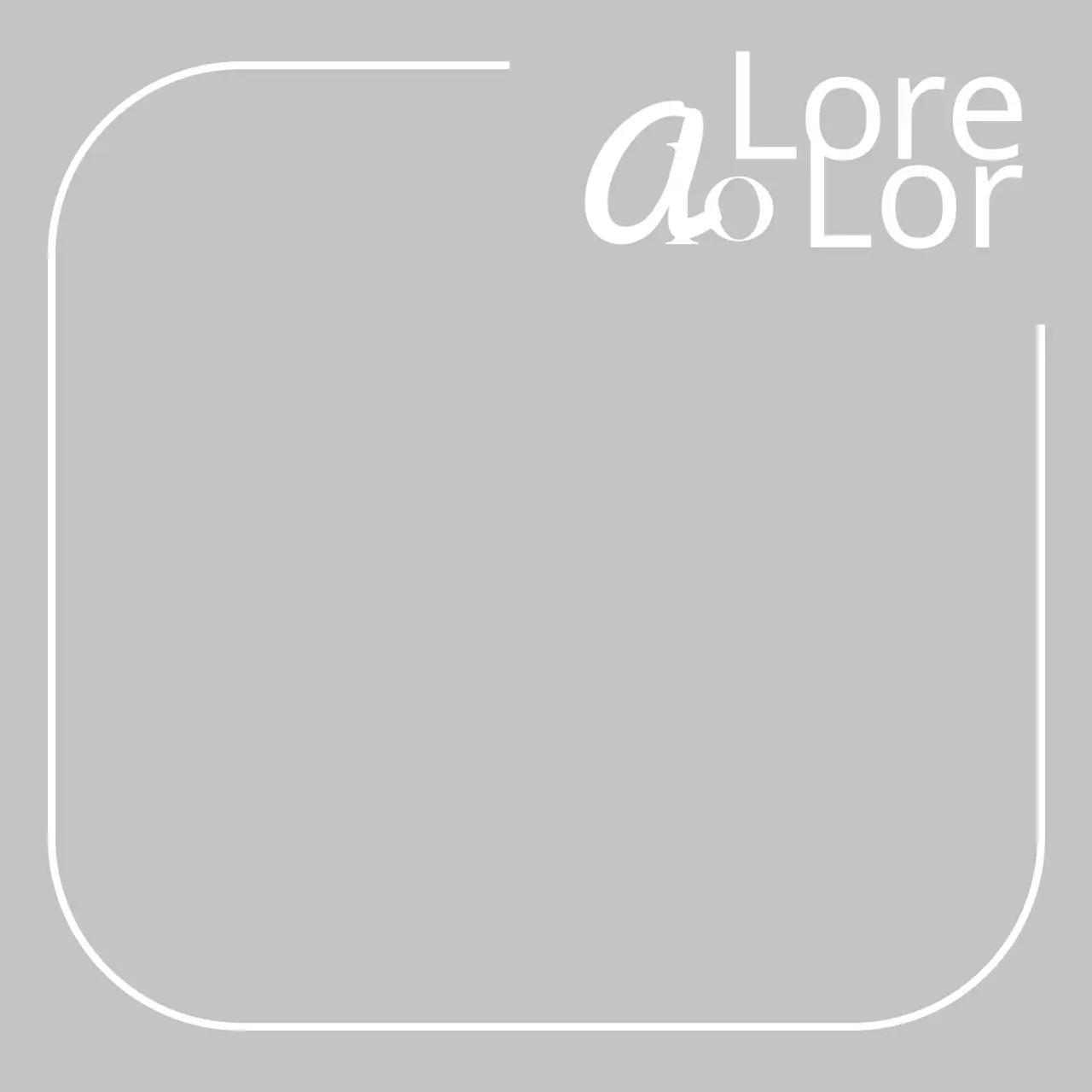 Logótipo elegante com caligrafia de conceito de zona fotográfica branca