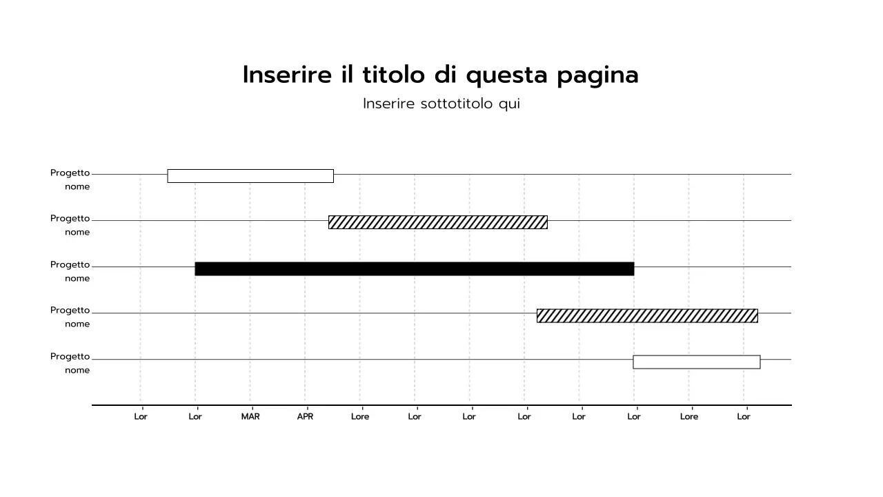 Presentazioni in bianco e nero