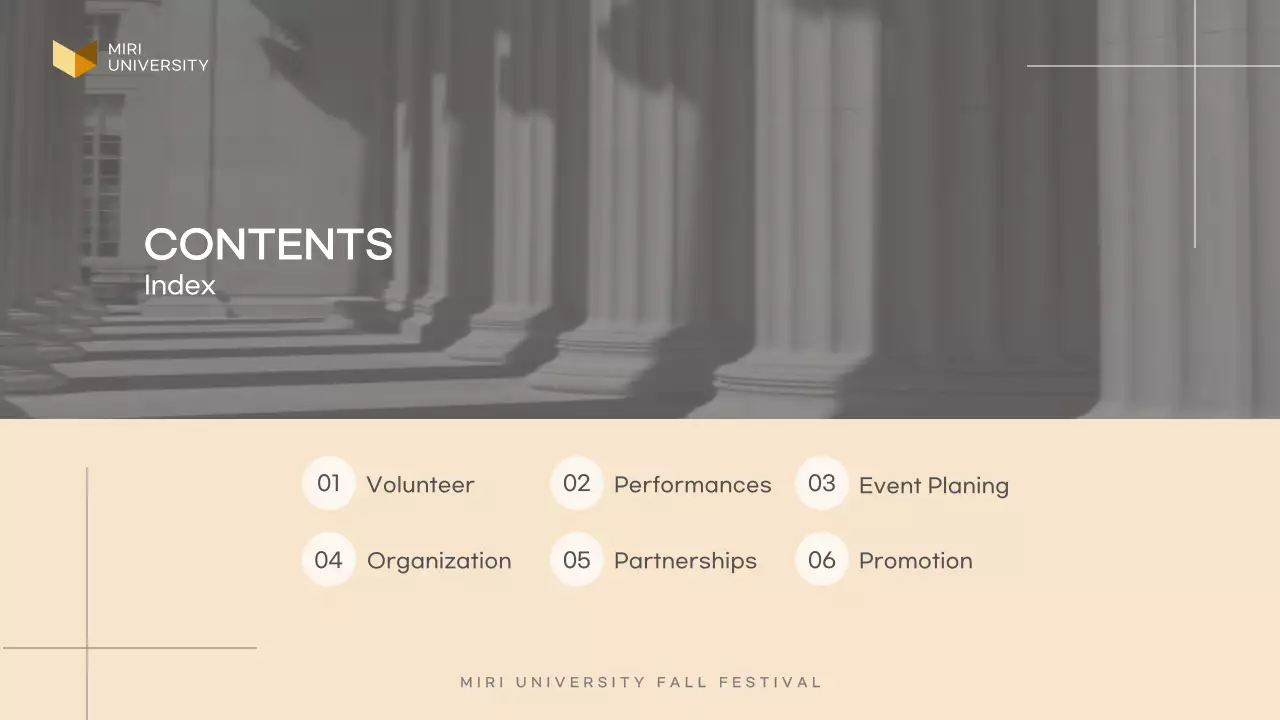 Beige Modern Festival Proposal Presentation