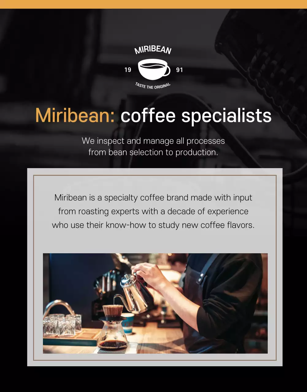 Beans of Black detail page