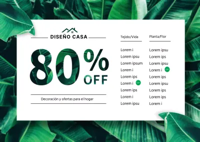 Ofertas en decoración del hogar