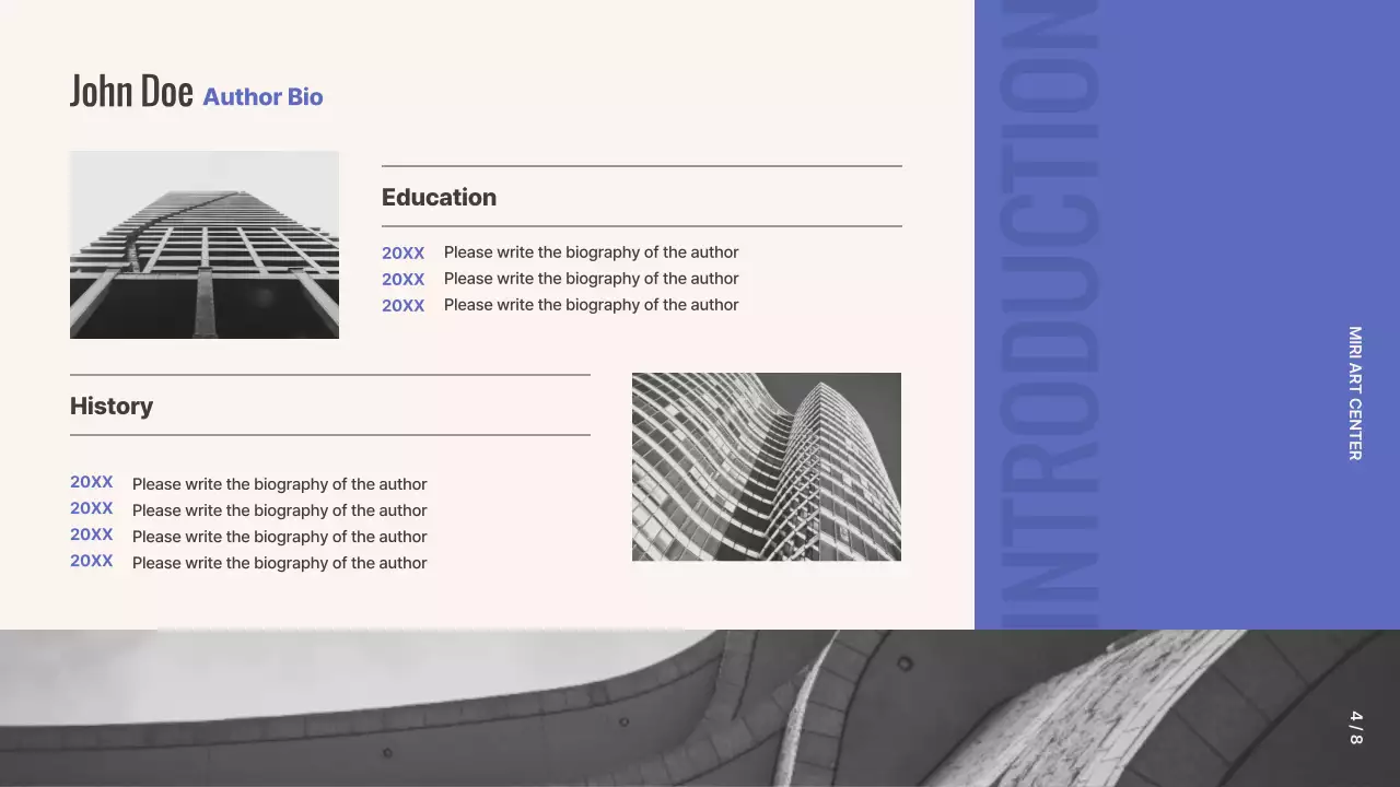 Blue Modern Photography Plan Presentation