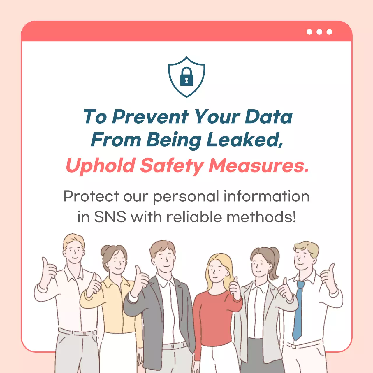 Blue Modern Privacy Guide Instagram Carousel