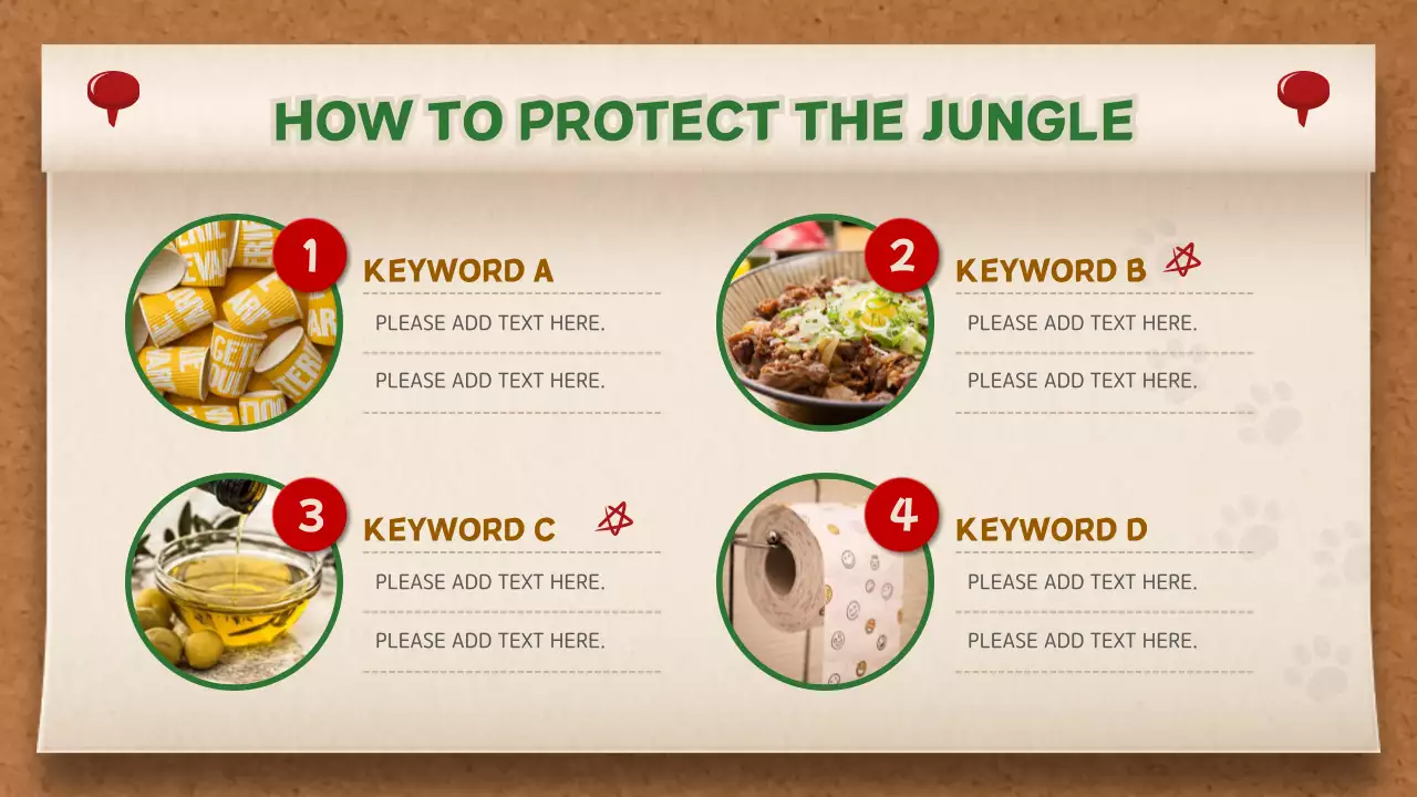 Beige Rustic Jungle Guide Presentation