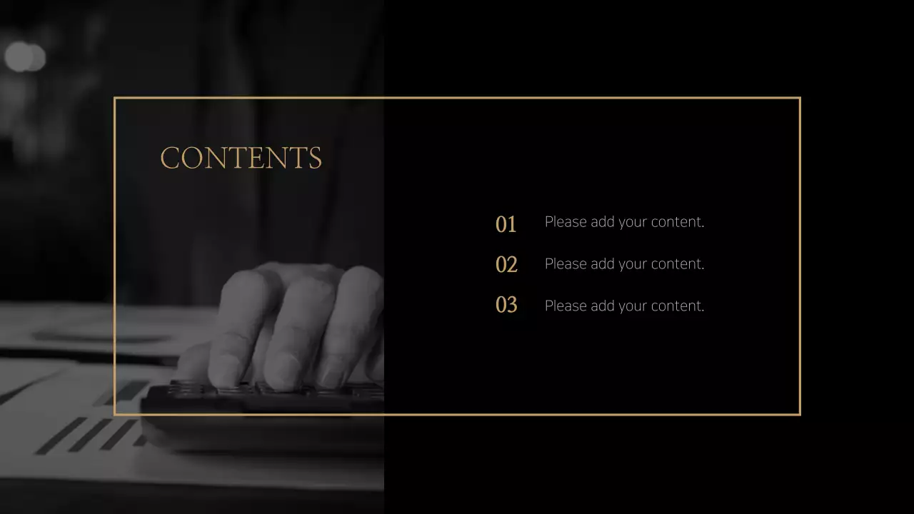 Black Elegant Business Presentation