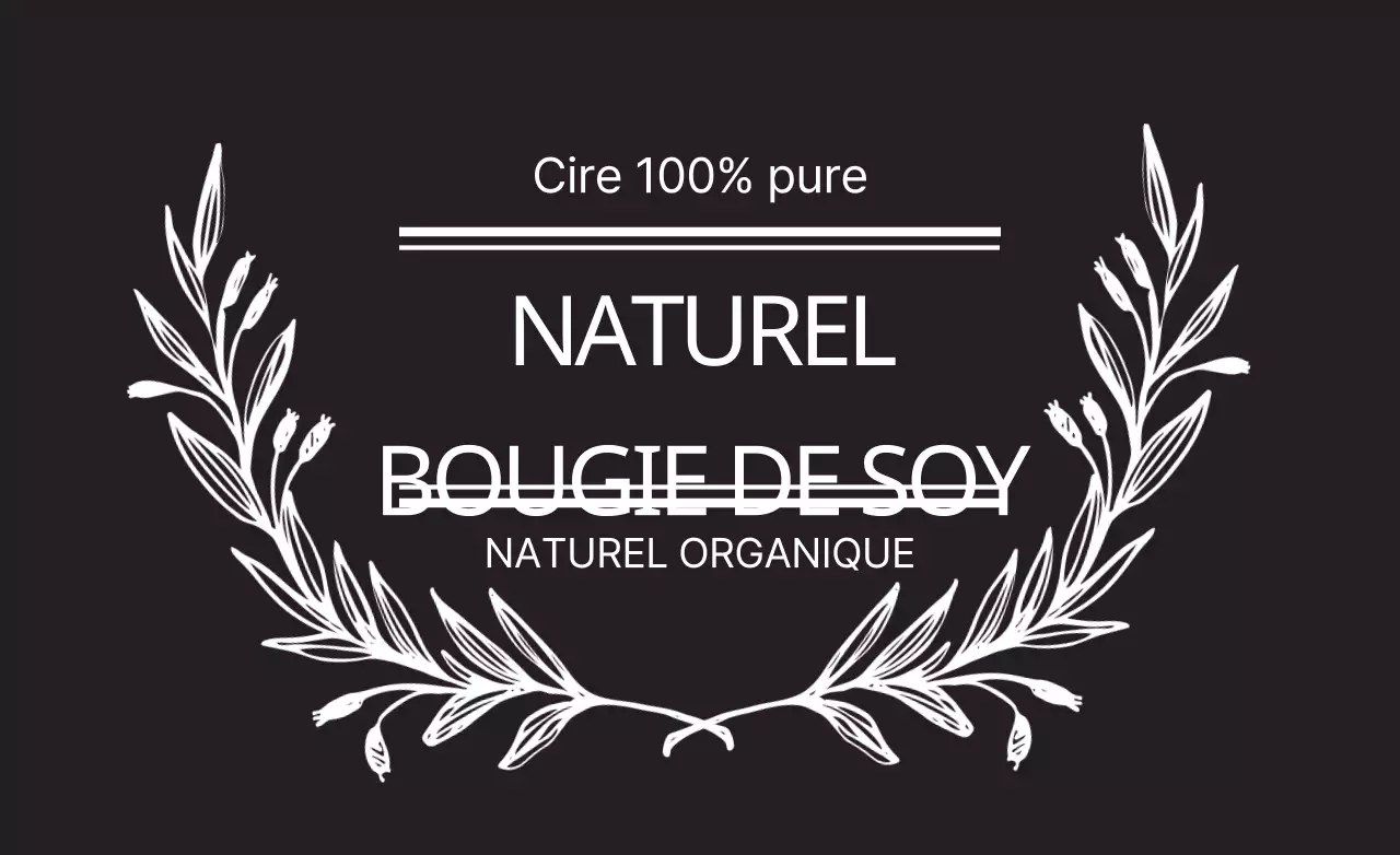BOUGIE NATURELLE
