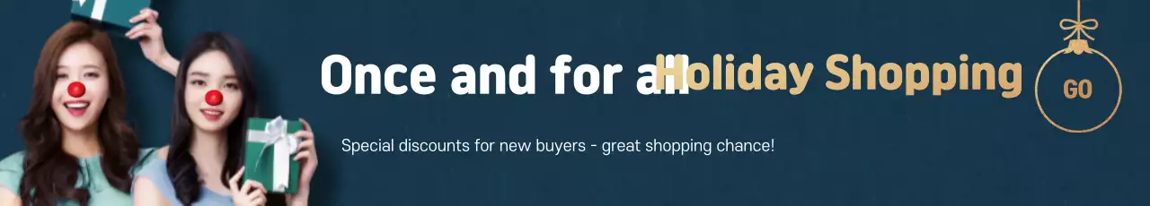 Banner de promoção de feriado moderno verde