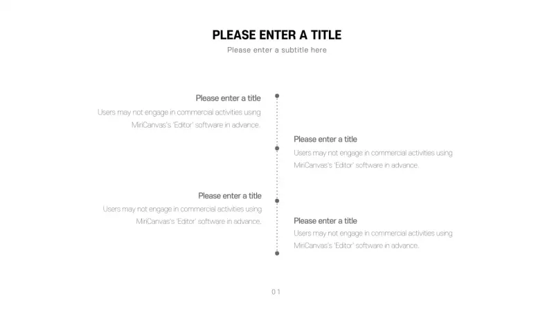 Infográfico de layout de documento minimalista preto