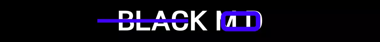 Gaya logo studio promosi dan hubungan masyarakat yang sederhana dan trendi dengan warna biru tua hitam dan putih