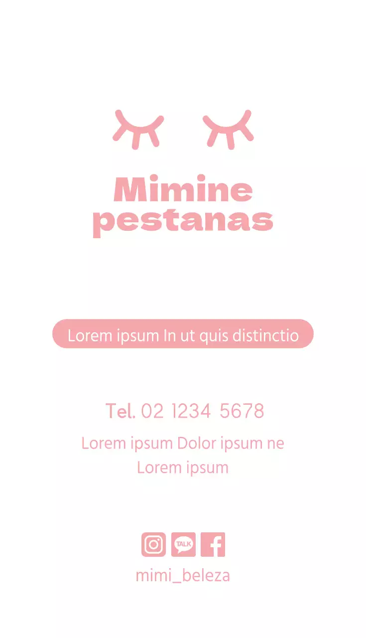 Pestanas Mimine