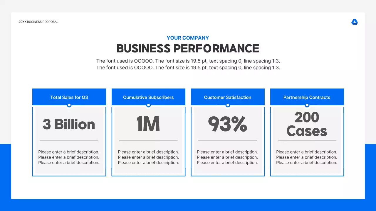 Blue Professional Business Presentation