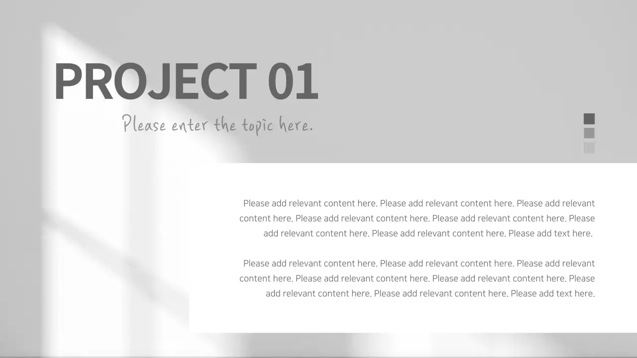 Grey Modern Project Report Document Presentation