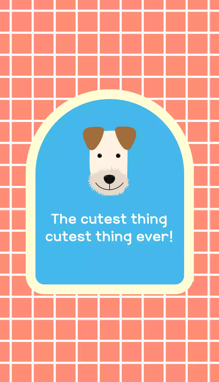 Cartão de visita de promoção de animais de estimação Coral Simple