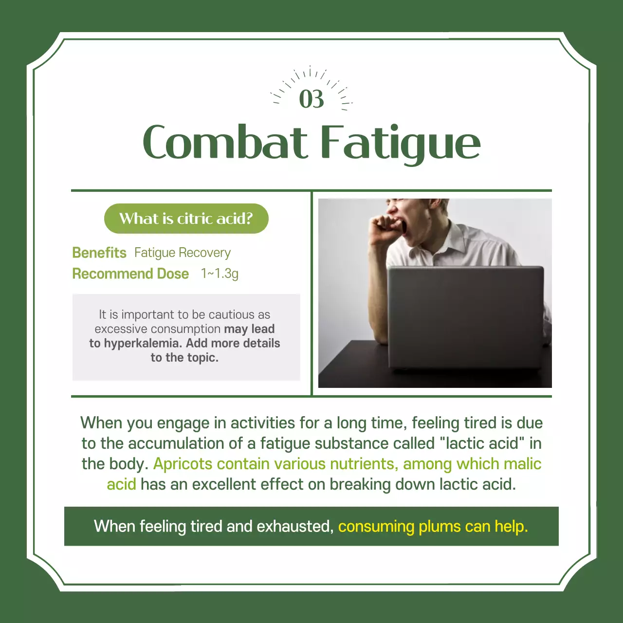 Green Simple Nutrition Guide Instagram Carousel