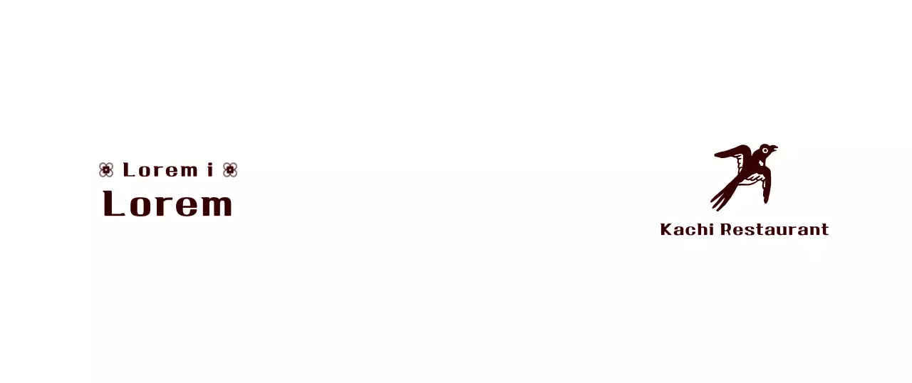 A clean magpie illustration logo in brown.