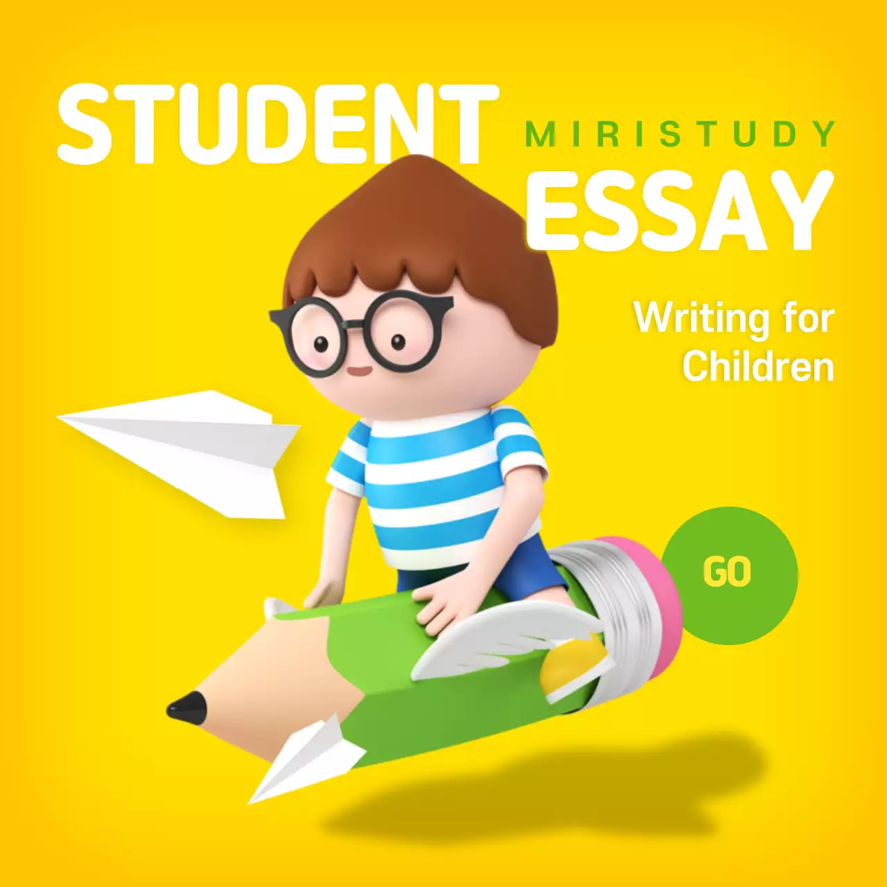 Purple Playful Kids Essay Promotion Instagram Post