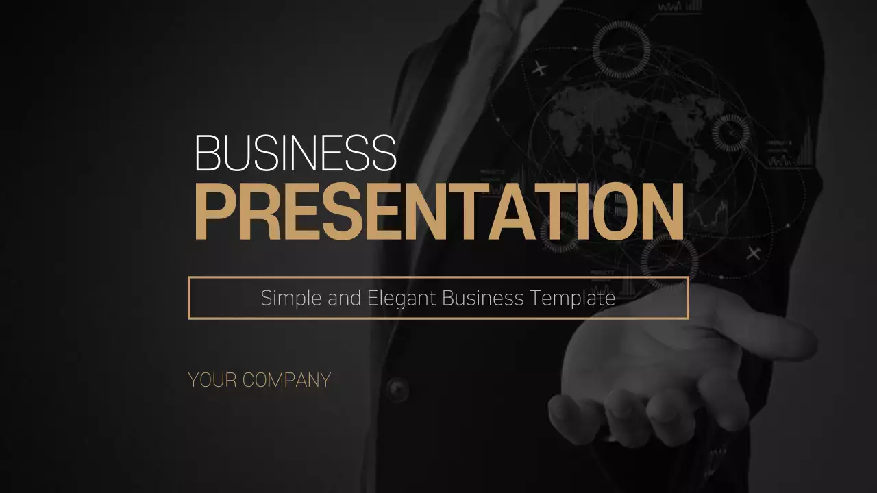 Black Elegant Business Presentation