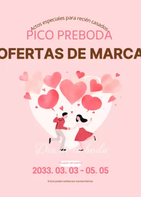 Ofertas para recién casados en rosa