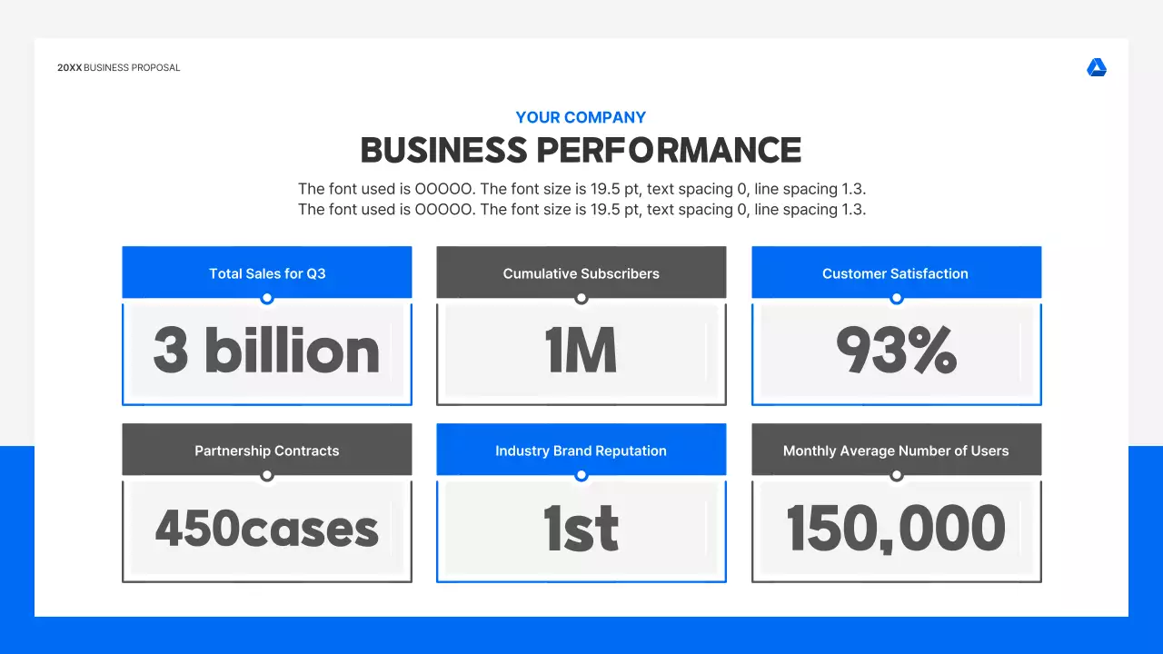 Blue Professional Business Presentation
