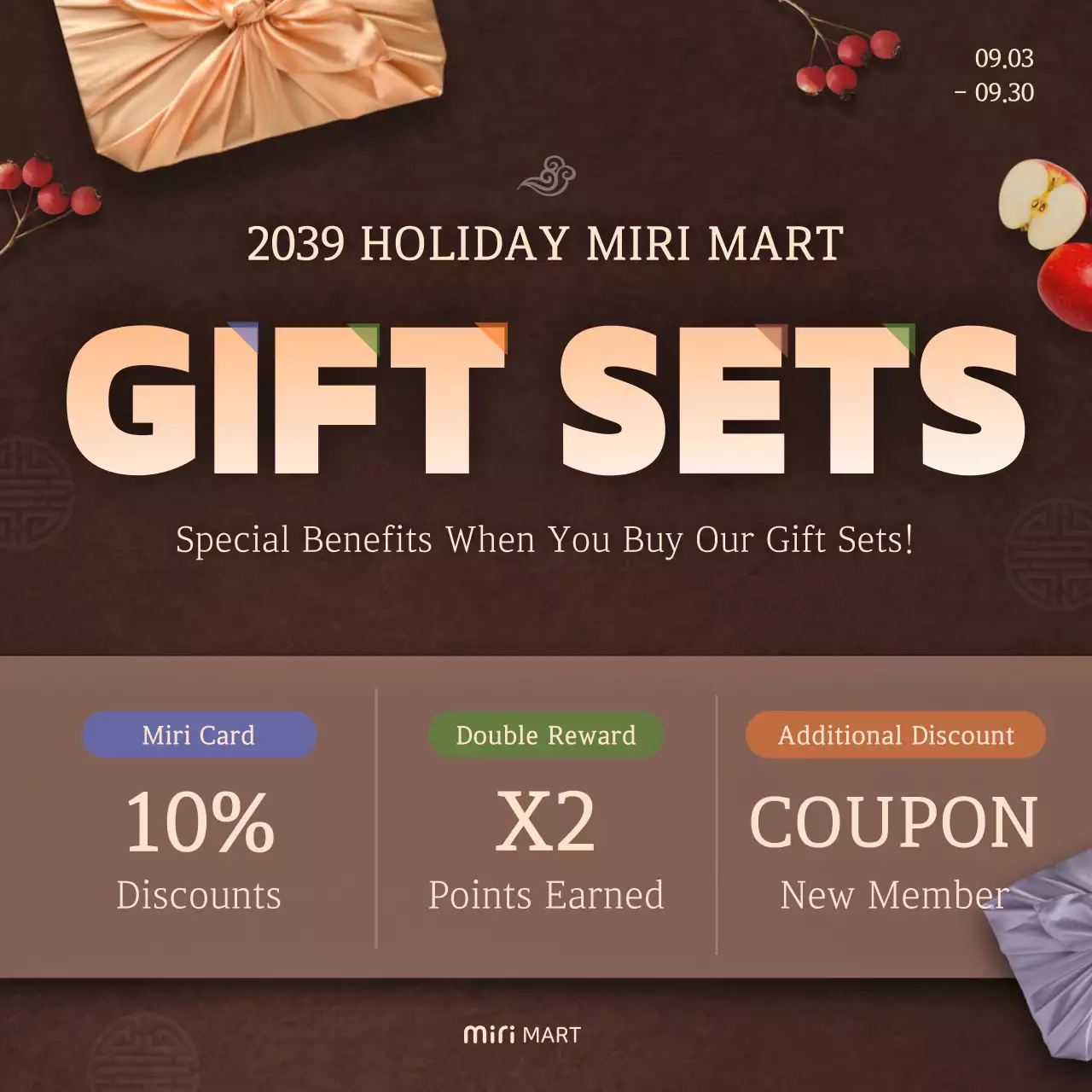 Brown Traditional Thanksgiving Promotion Instagram Post