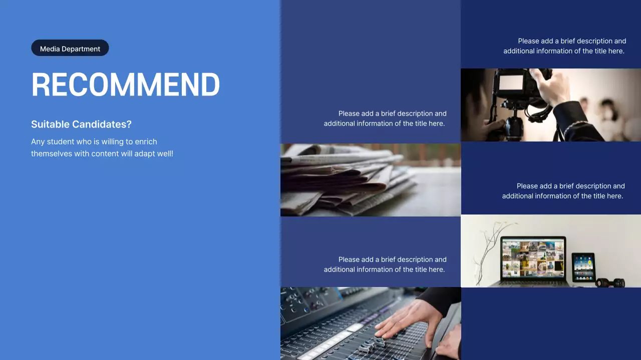 Blue Professional Mentorship Presentation