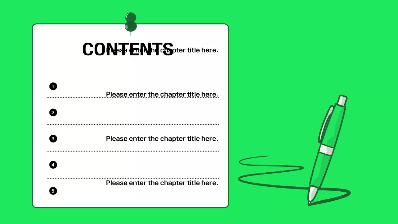 Green Modern Education Presentation