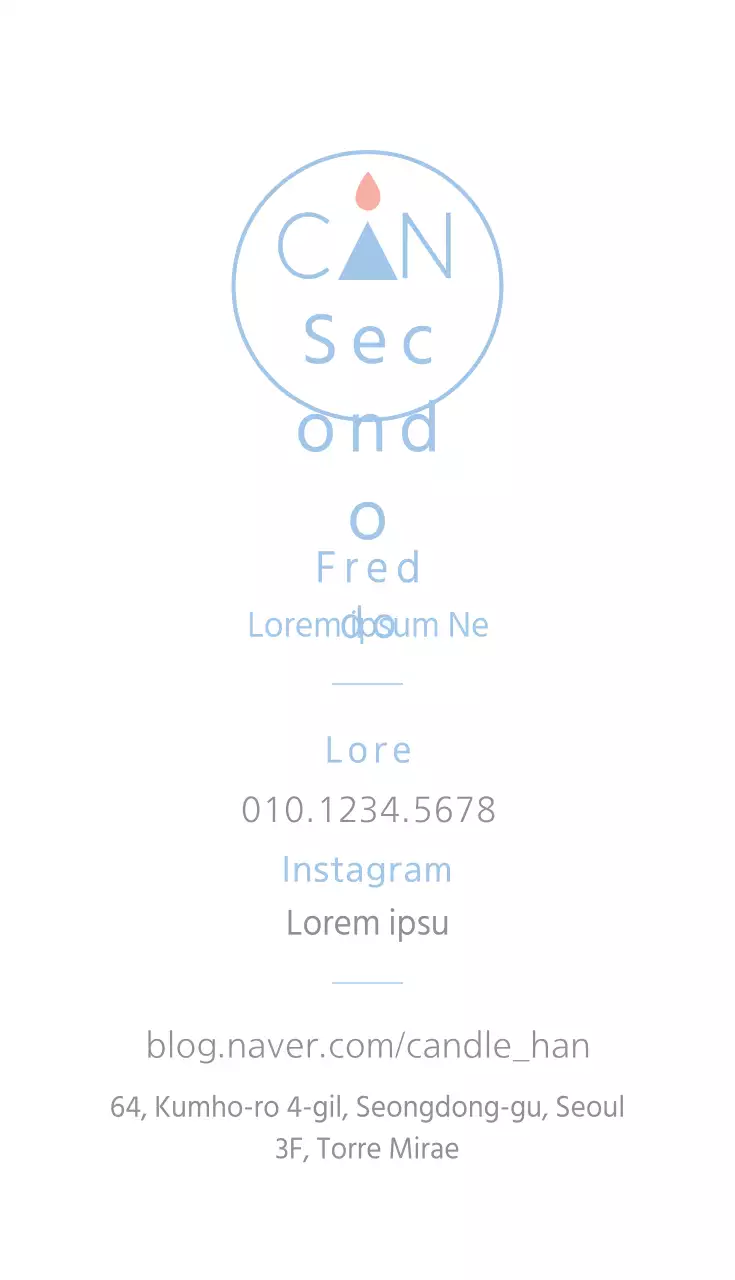 candela di soia fatta a mano