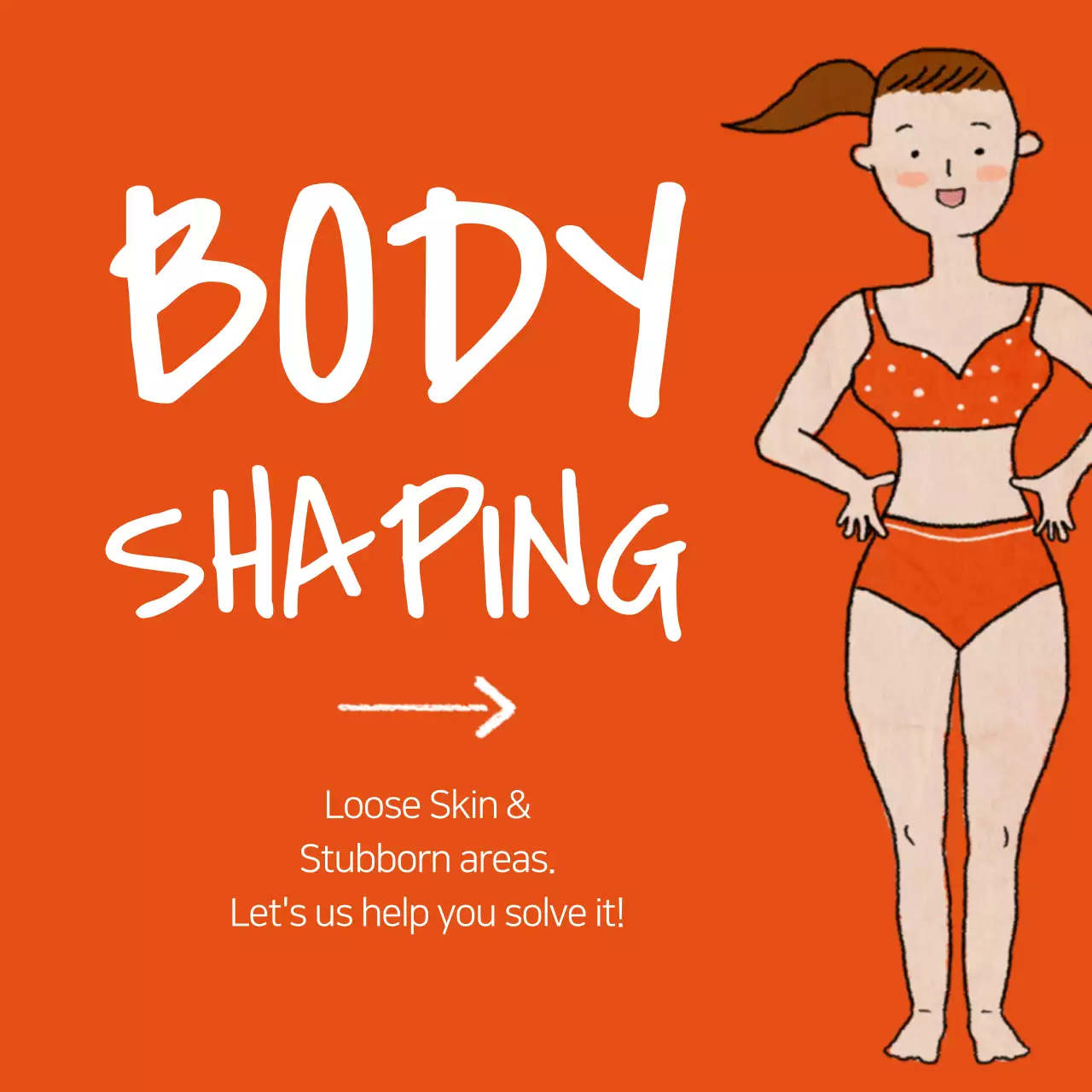 Black Modern Body Promotion Instagram Post