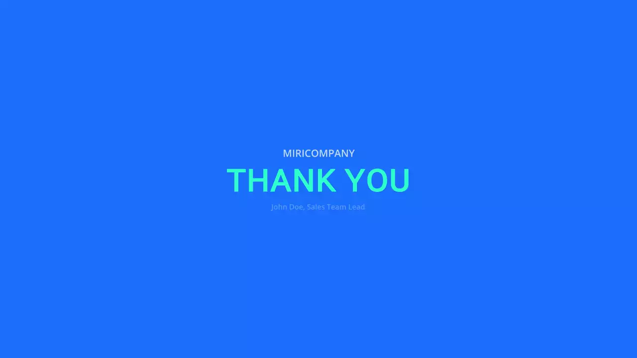 Simple business reports in blue