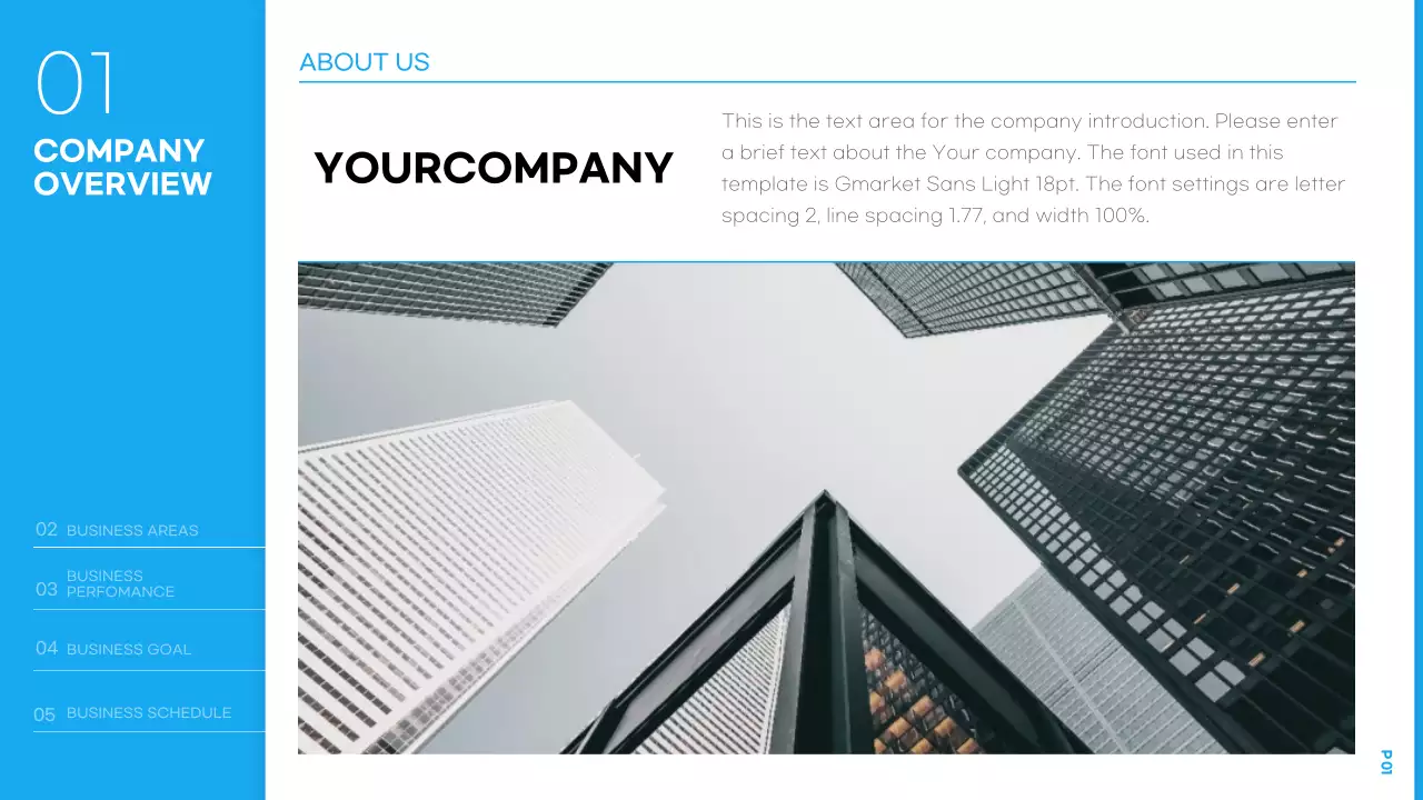 Blue Modern Business Plan Document Presentation