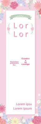 Fiesta de las Flores de Primavera_Bandera serial